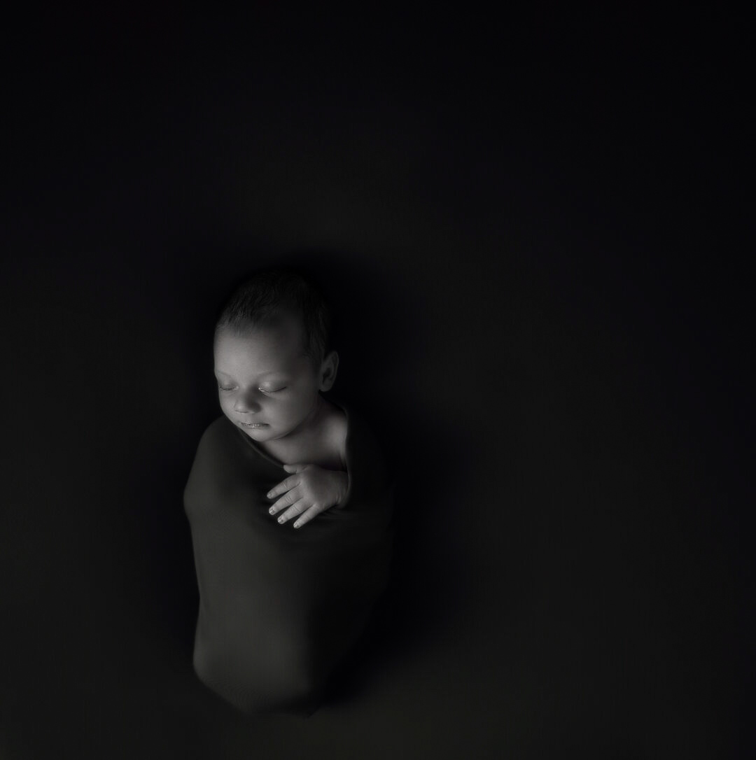 Neugeborenen-Fotoshooting Zug